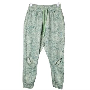 Gymshark Chalk Wash Joggers Green Acid Wash Sweatpants Size Small